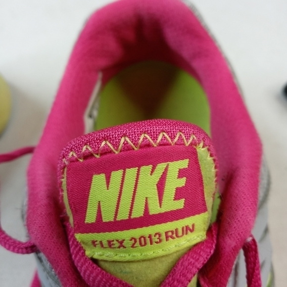 Nike Women's “Flex 2013 Run” Pink & Blue Teal Runn - Picture 7 of 11